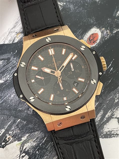 hublot rose or|Hublot big bang.